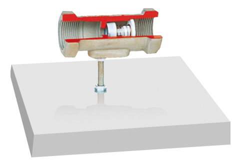 单向阀解剖模型