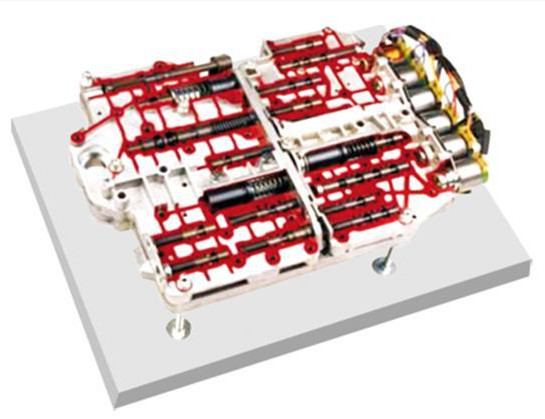丰田A340E电控换档阀体解剖模型