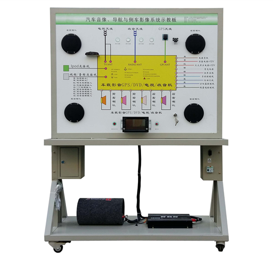 汽车音像,导航及倒车影像系统示教板