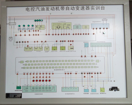 发动机和变速器综合实训台