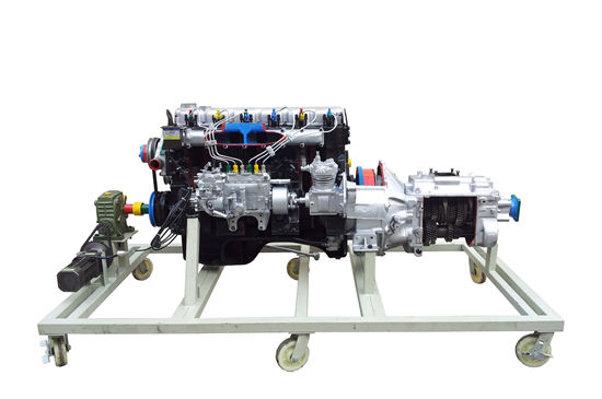 斯太尔汽车发动机与手动变速器解剖综合实训台架